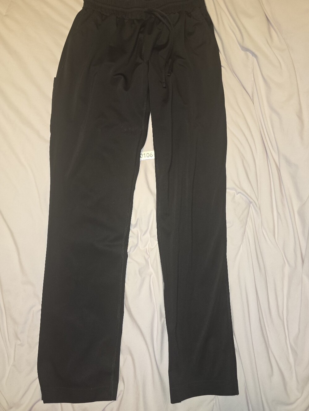 FitScrubs Evrpur Original Black Large Scrub Pants
